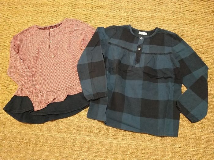 Lot de 2 blouses Chipie et Nicoli 10ans