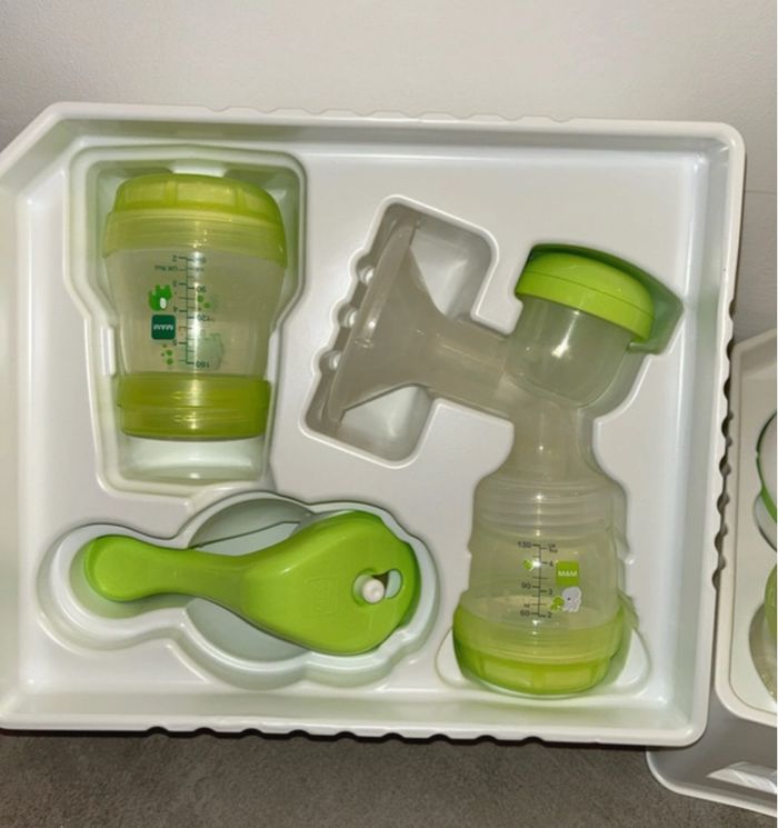 Tire lait 2 en 1 MAM complet comme neuf - photo numéro 3