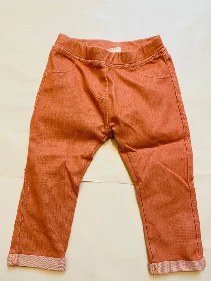 Lot 7 pantalons fille 9 mois - photo numéro 6