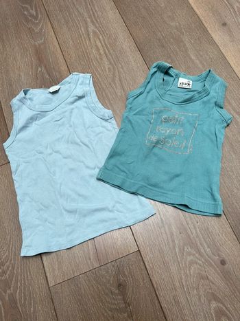 Lot de deux débardeurs