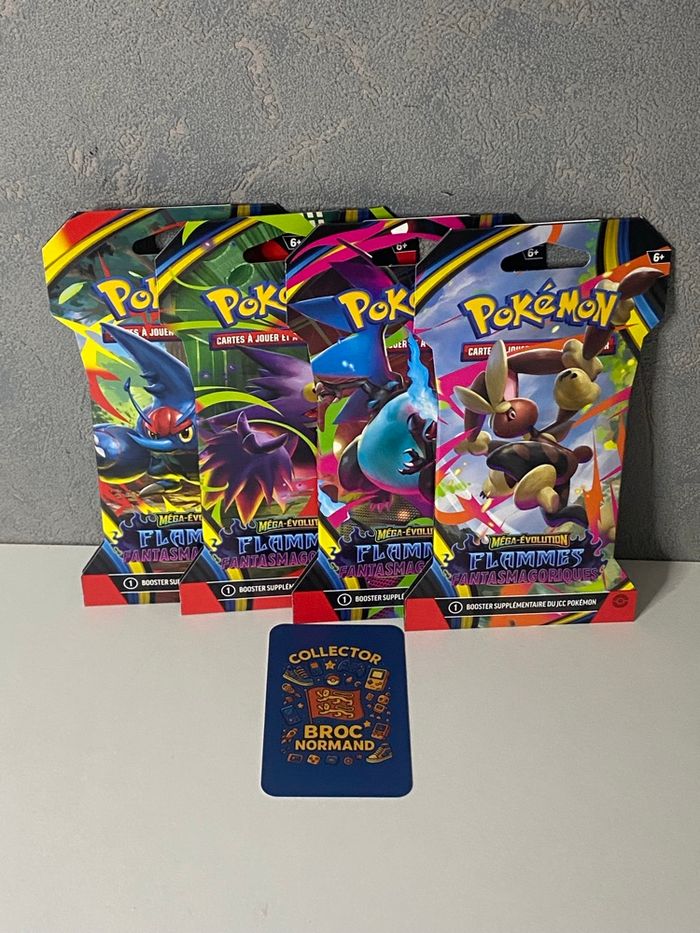 Carte Pokémon ArtSet ME02 Flammes fantasmagoriques neuf scellé - photo numéro 2