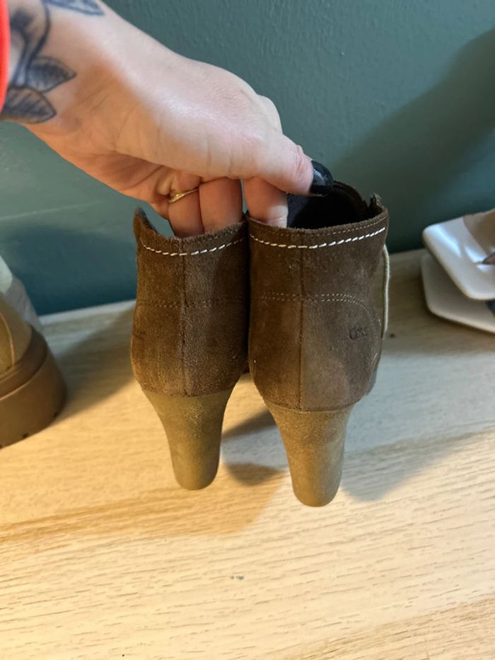 Chaussure cuir suédine - photo numéro 3