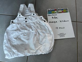 Robe fille taille 12 mois
