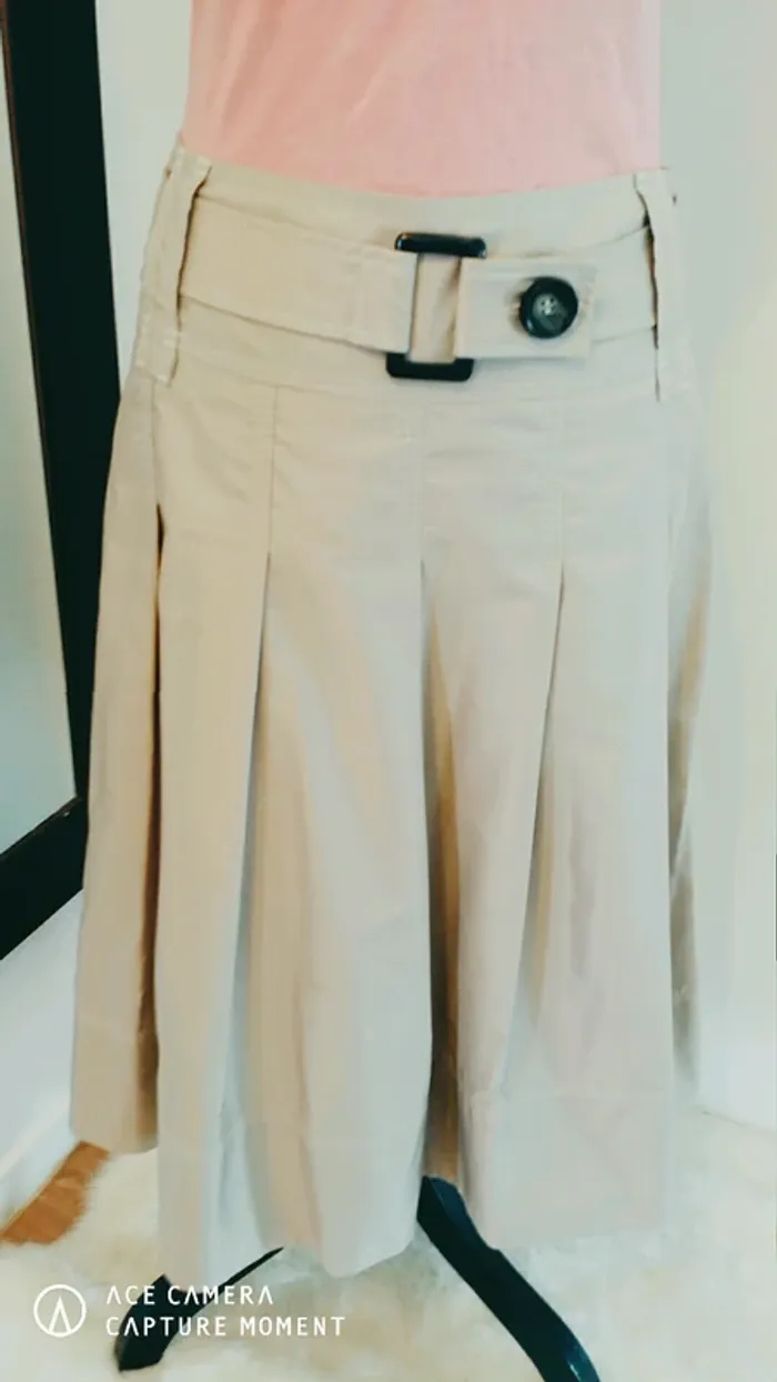 Jupe beige Camaïeu - photo numéro 3