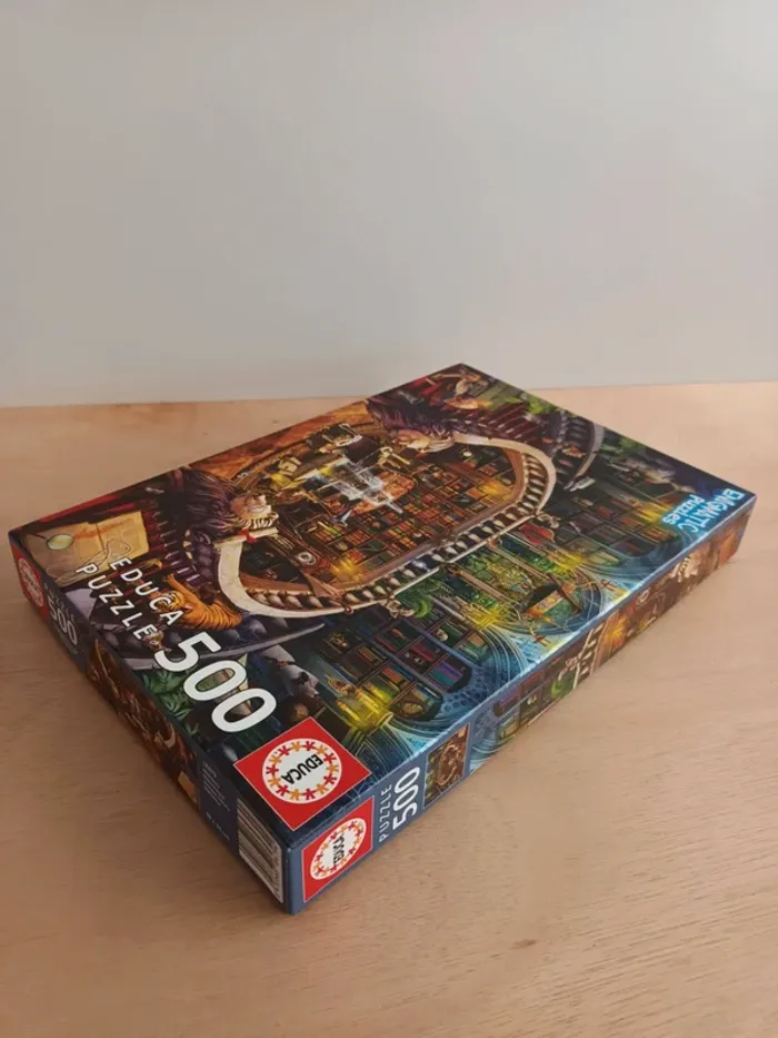 Educa puzzle 500 pièces bibliothèque énigmatique - photo numéro 13