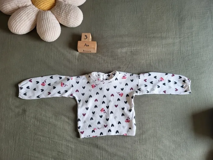 Joli lot de pulls fille rentrée scolaire automne hiver - photo numéro 15