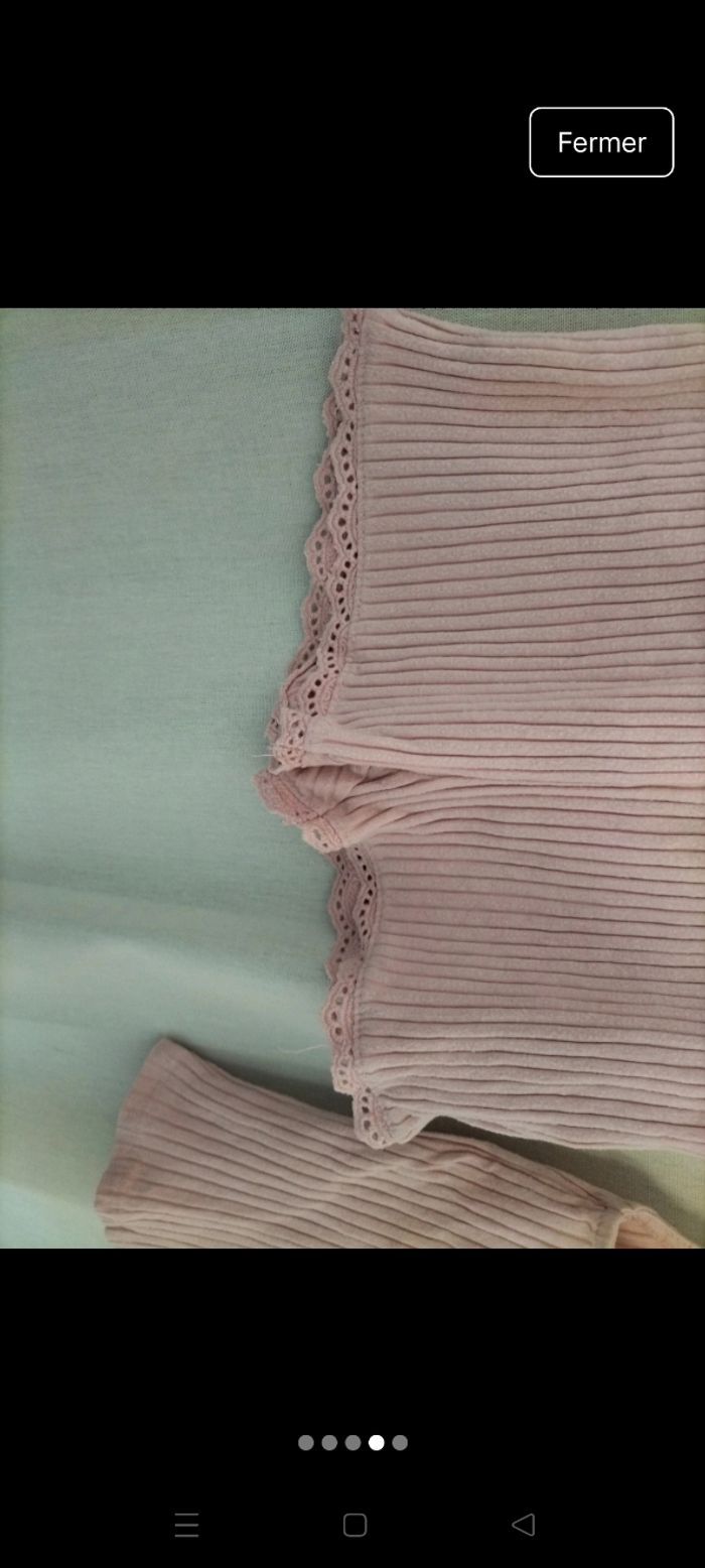 Ensemble rose pâle Kiabi 24 mois - photo numéro 5