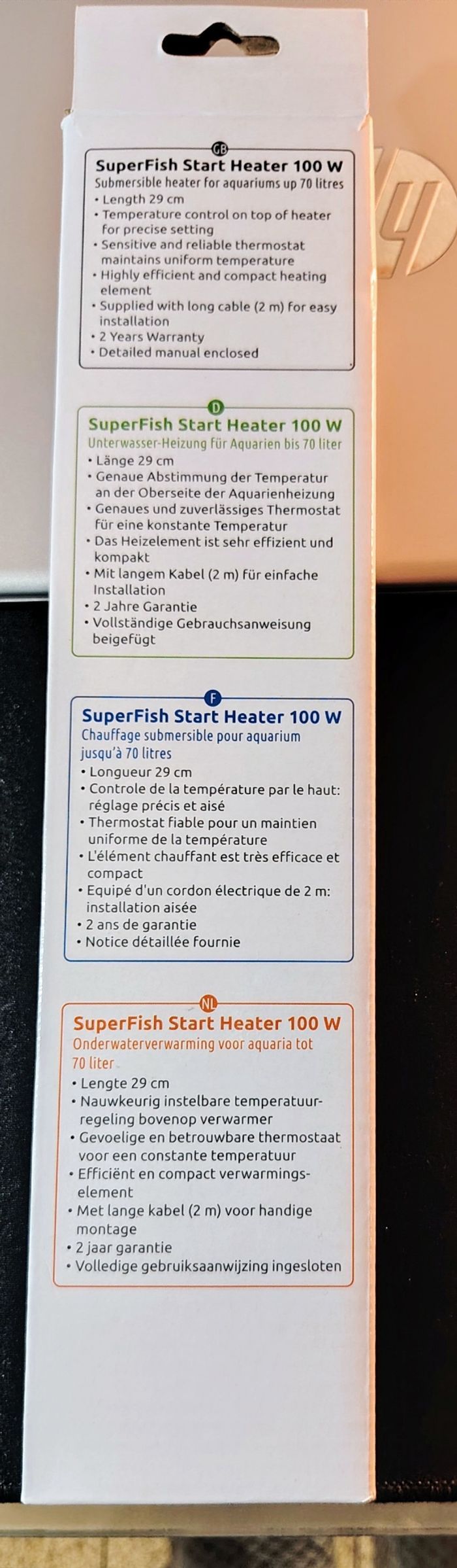 Chauffage aquarium neuf 20-70L - photo numéro 4