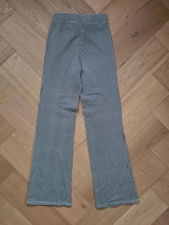 Pantalon évasé fille noir et blanc 14 / 15 ans H&M - photo numéro 2