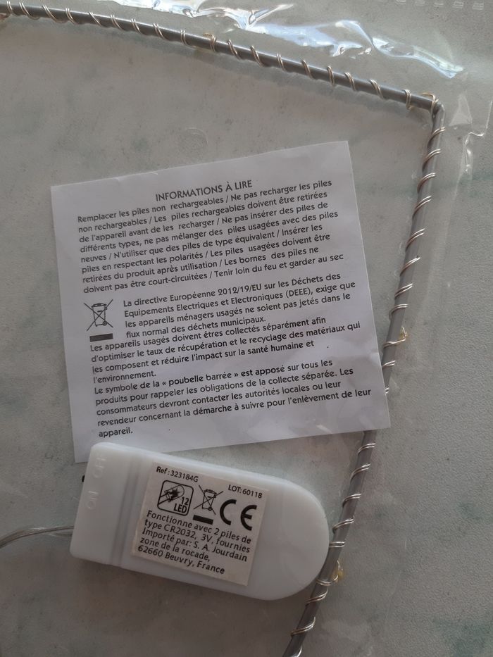 Déco Noël coeur lumineux - photo numéro 3