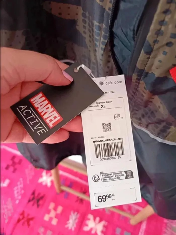 Veste coupe  vent légère  Hulk - photo numéro 4