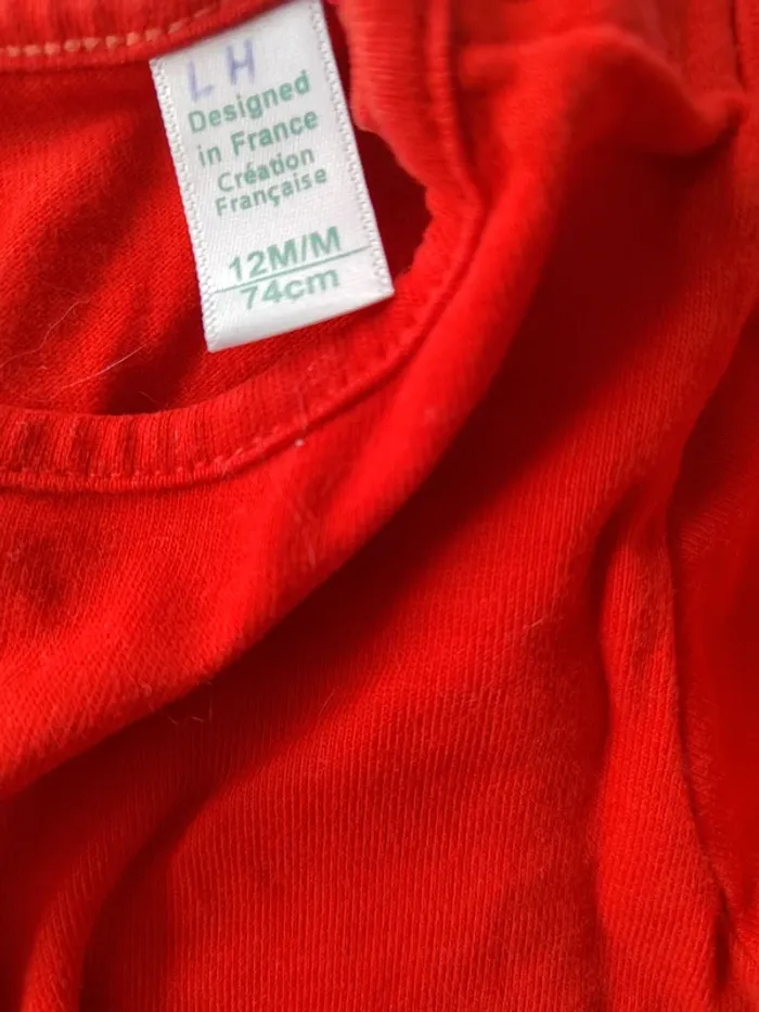 T-shirt 12 mois Obaïbi - photo numéro 2