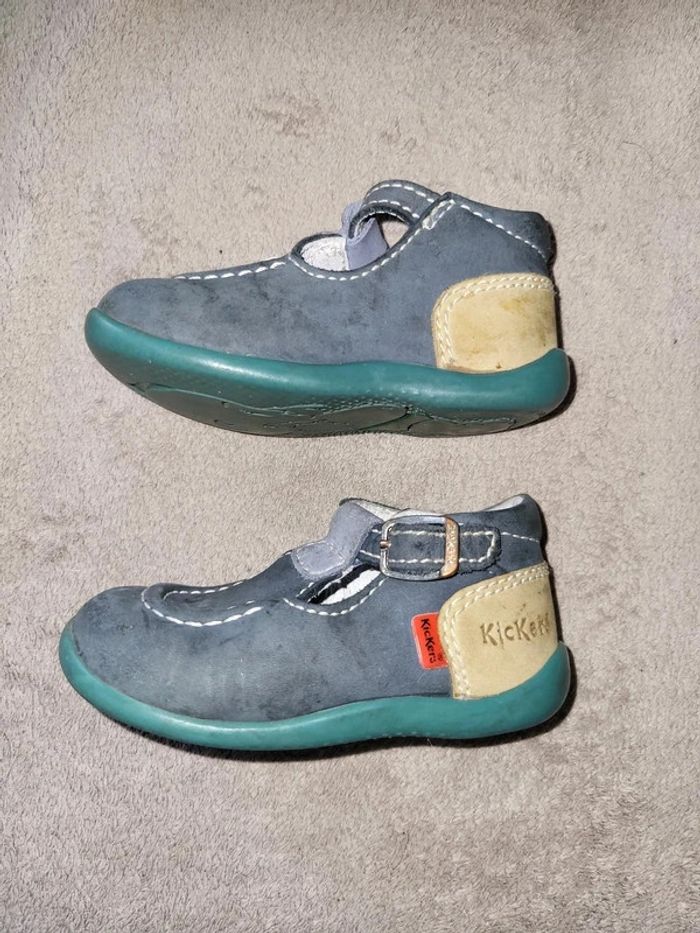 Chaussures sandales bébé 21 Kickers - photo numéro 4