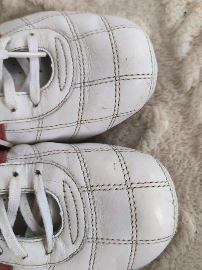 Basket Rare vintage adidas tuscany Goodyear - photo numéro 3