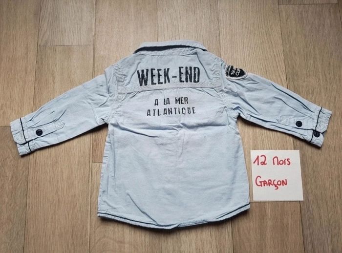 Chemise 12 mois Week end à la mer - photo numéro 2