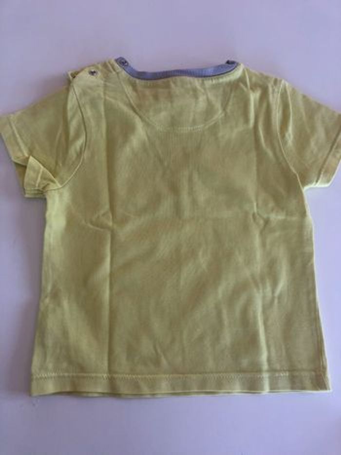 T-shirt bébé jaune I dream to be Sailor 12 mois - photo numéro 2