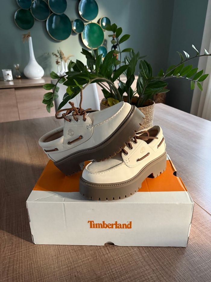 Timberland bateau stone street beige