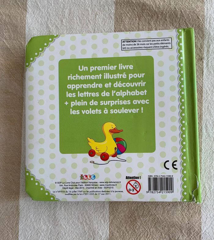 Livre découverte alphabet - photo numéro 2