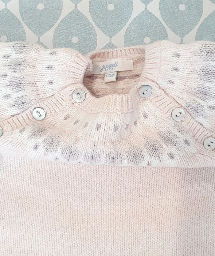 Salopette tricot Jacadi - 3M - photo numéro 3
