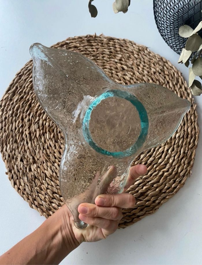 Assiette présentation en verre etoile - photo numéro 5