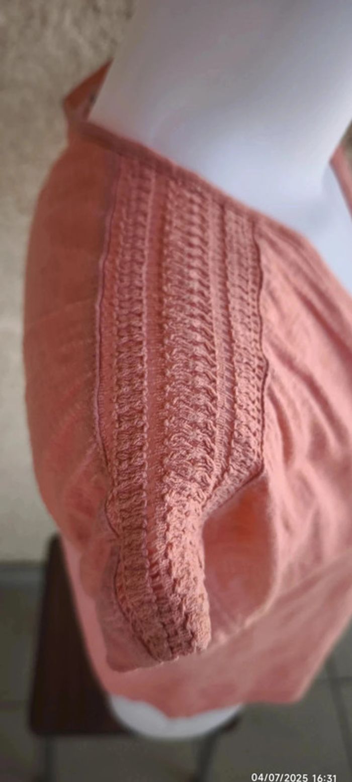 T-shirt Roxy Taille S Rose pale - photo numéro 6