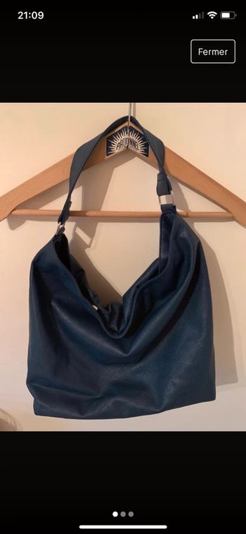 Sac à main bleu