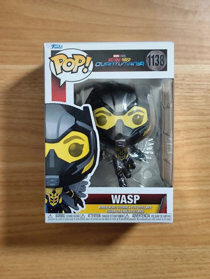 Funko Pop Marvel – Wasp N°1138 (Ant-Man Et La Guêpe Quantumania)