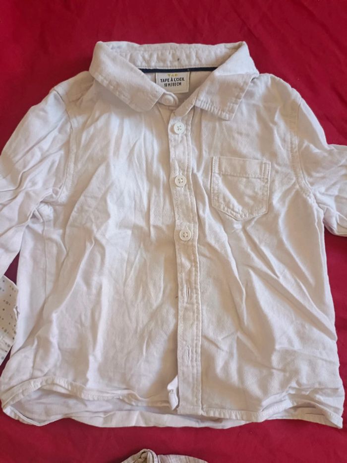 Lot chemise 18M - photo numéro 6