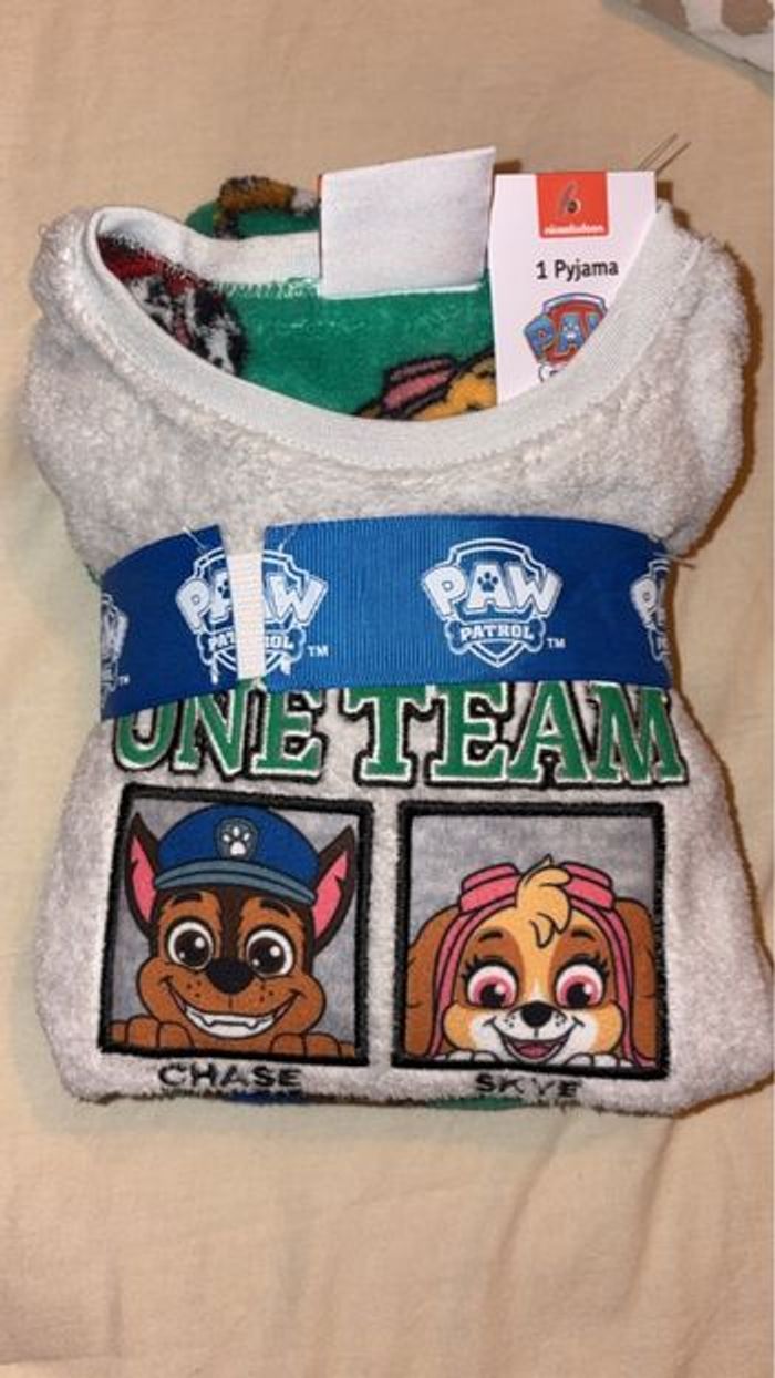 Pyjama  pat patrouille 2-3 ans - photo numéro 2