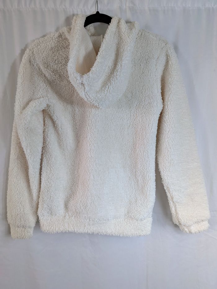 Veste a capuche femme polaire / doux Blanc S - photo numéro 2