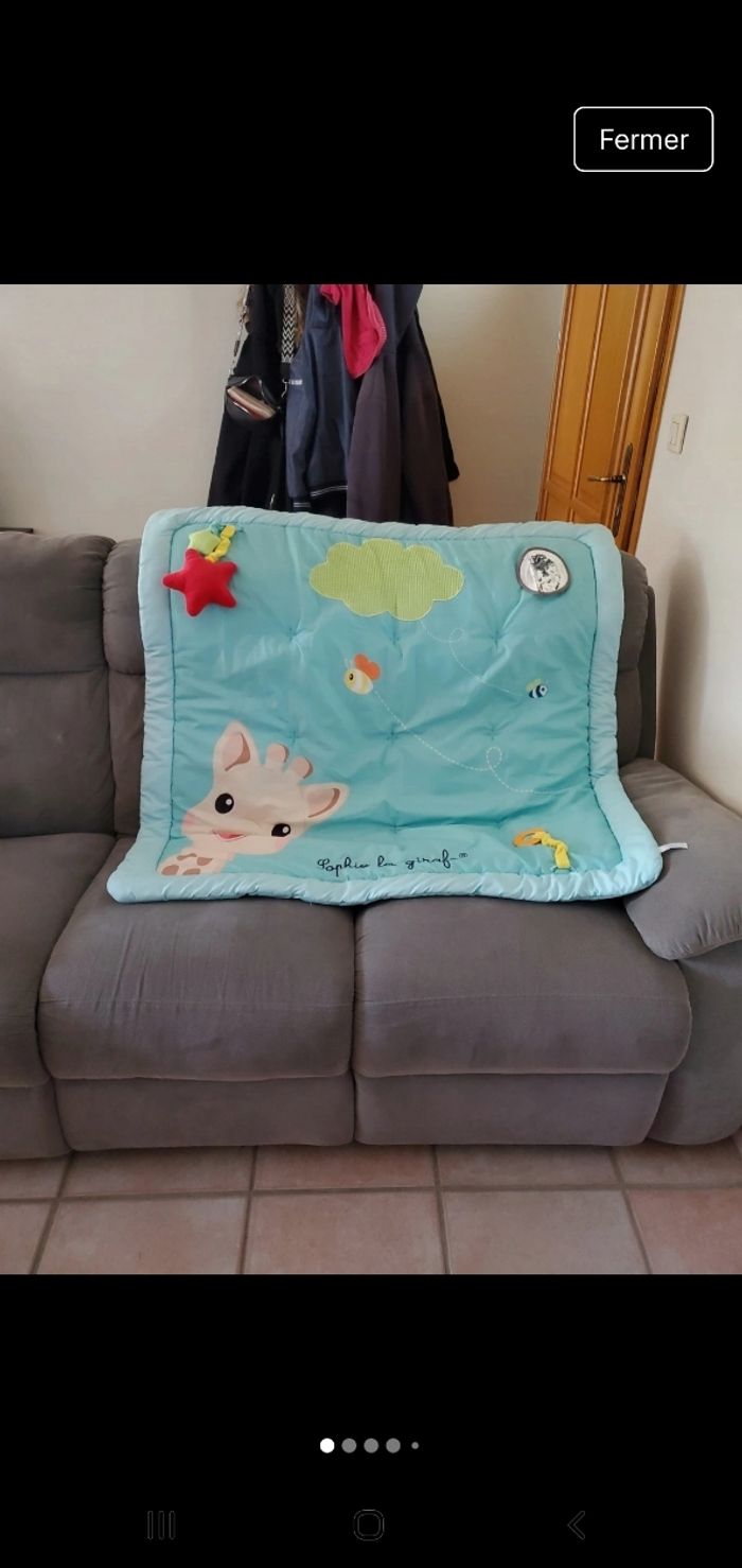 Tapis Sophie la girafe