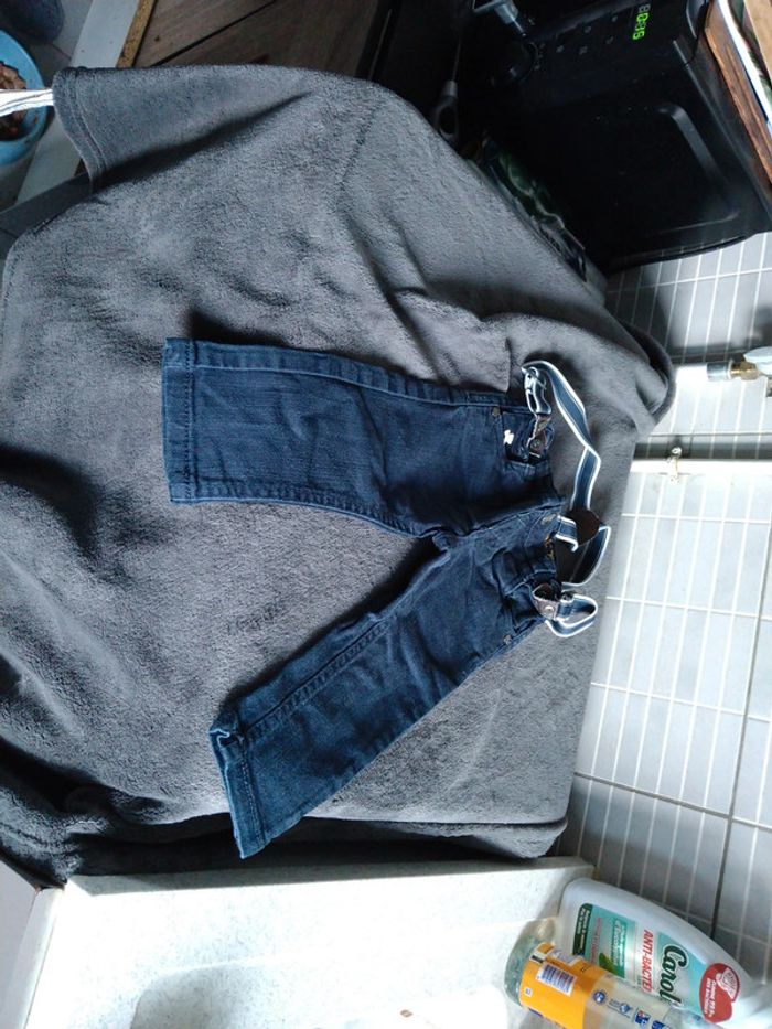 2 pantalons lulu castagnette 12 mois - photo numéro 2