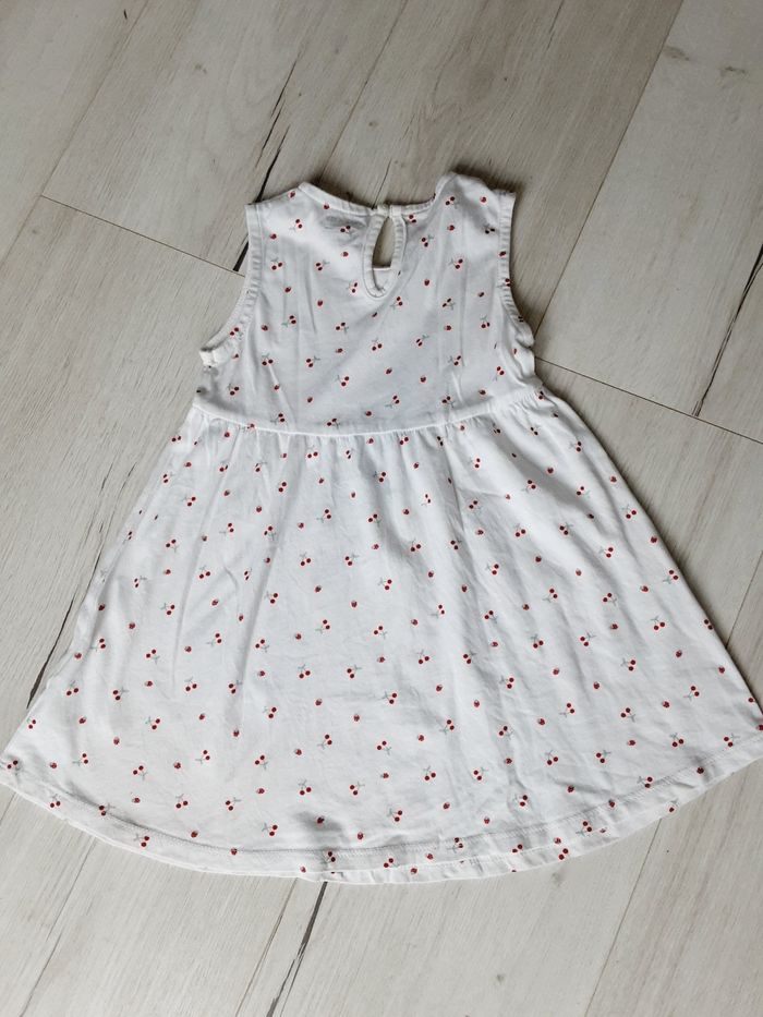 Vêtement bébé fille robe cerises 24 mois 2 ans - photo numéro 2