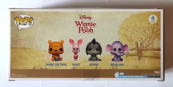 Funko Pop Winnie Piglet Eeoyre Heffalump 4-Pack - Disney - Winnie The Pooh - Figurine Vinyle - photo numéro 3