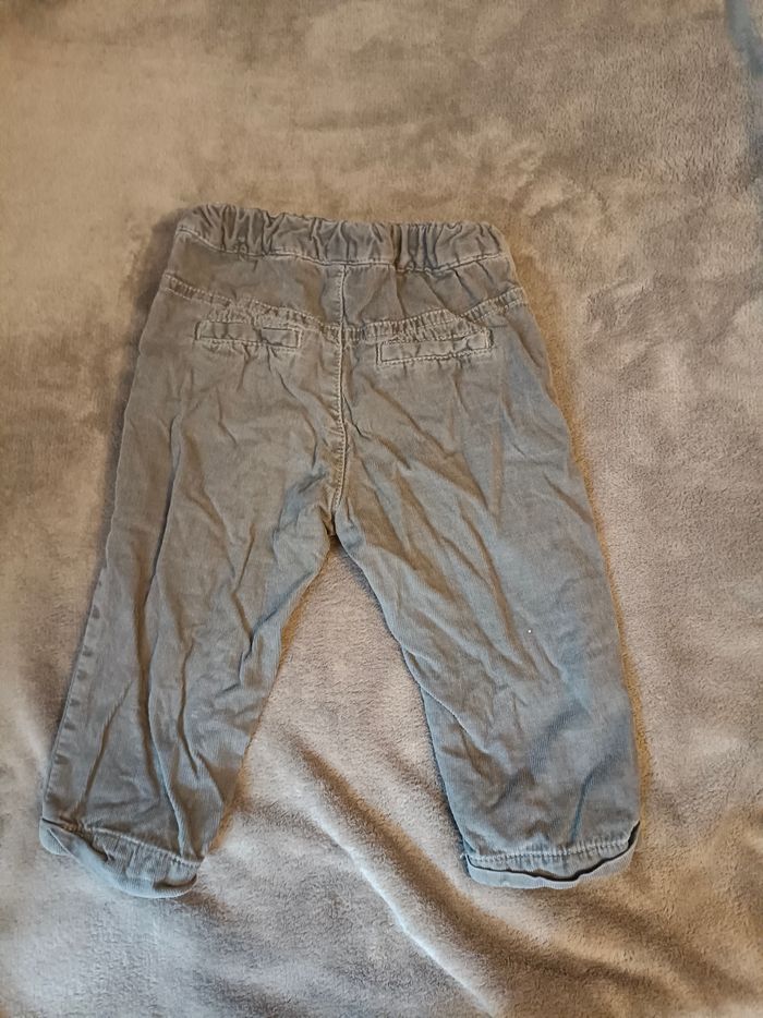 Pantalon effet velours avec une doublure chaude - photo numéro 5