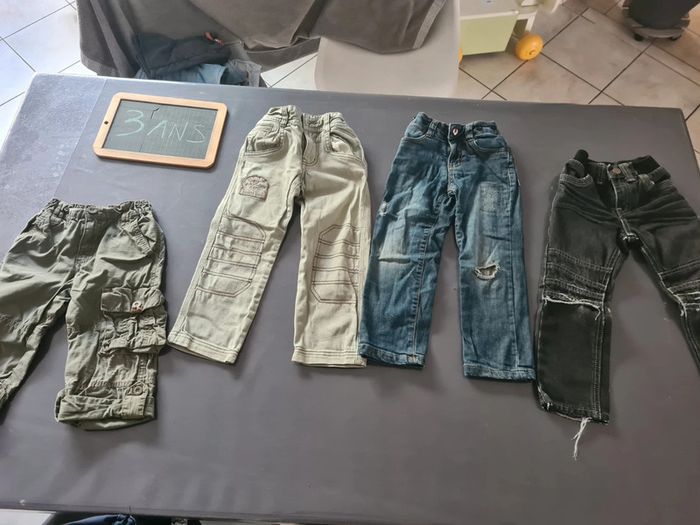 Lot de 3 jeans 3 ans