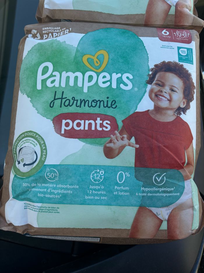 Lot de 3 paquets de couches taille 6 - photo numéro 3