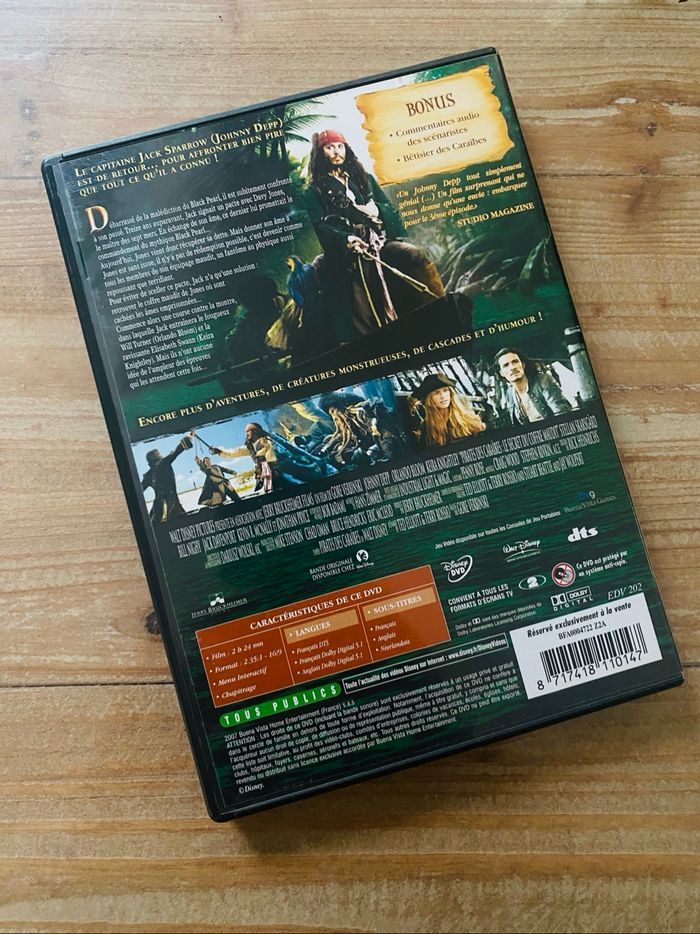 DVD Pirates des Caraïbes 2 - photo numéro 2