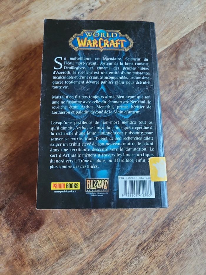 Libre wow world of warcraft blizzard arthas - photo numéro 3