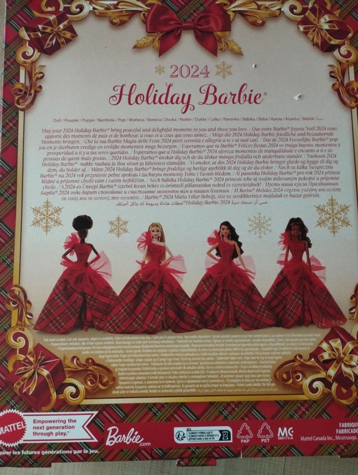 Barbie signature holiday 2024 collector - photo numéro 3