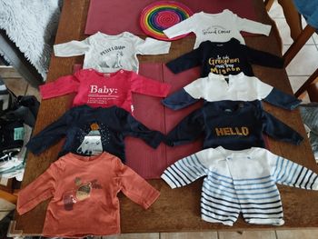 Vêtements garçon 1 mois