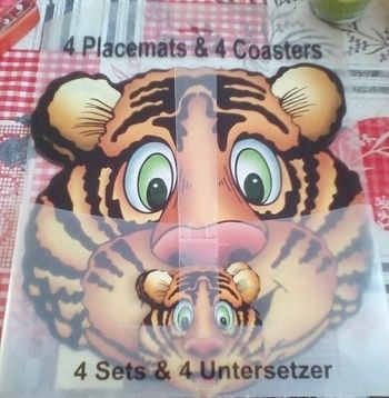 Ensemble set de table + sous verres