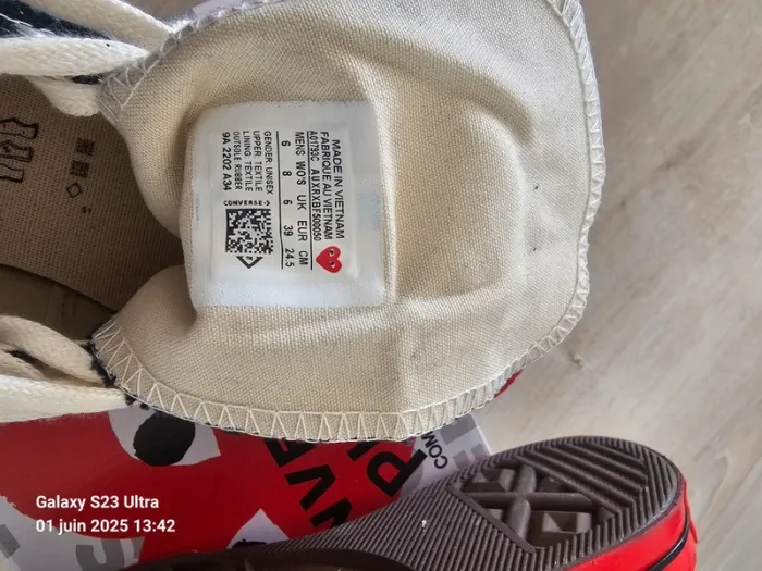 Converse Comme des garçons 39 - photo numéro 5