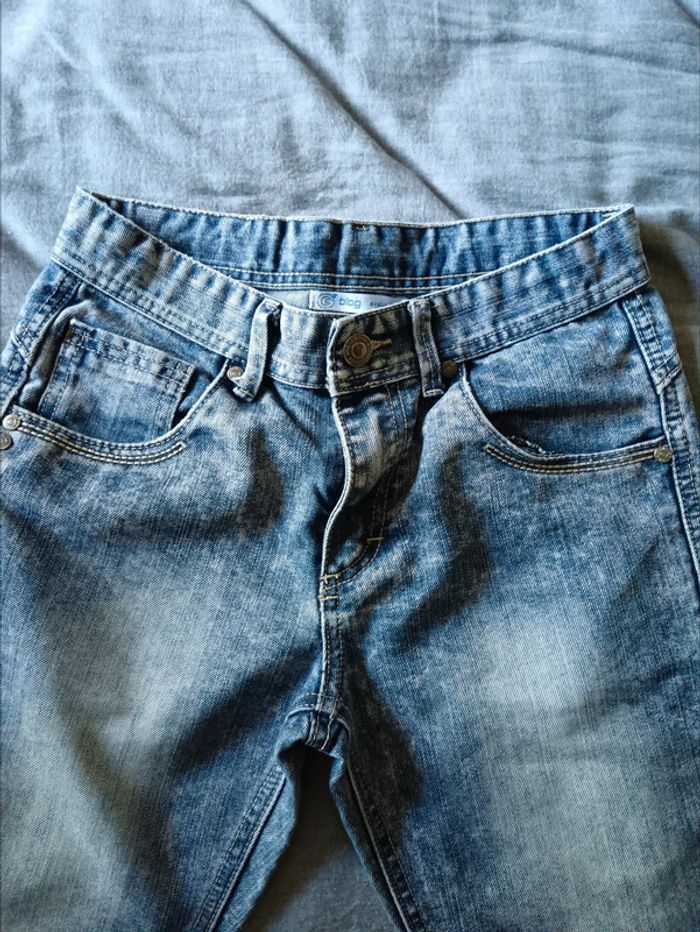 Short en jean Gémo taille 14 ans - photo numéro 3