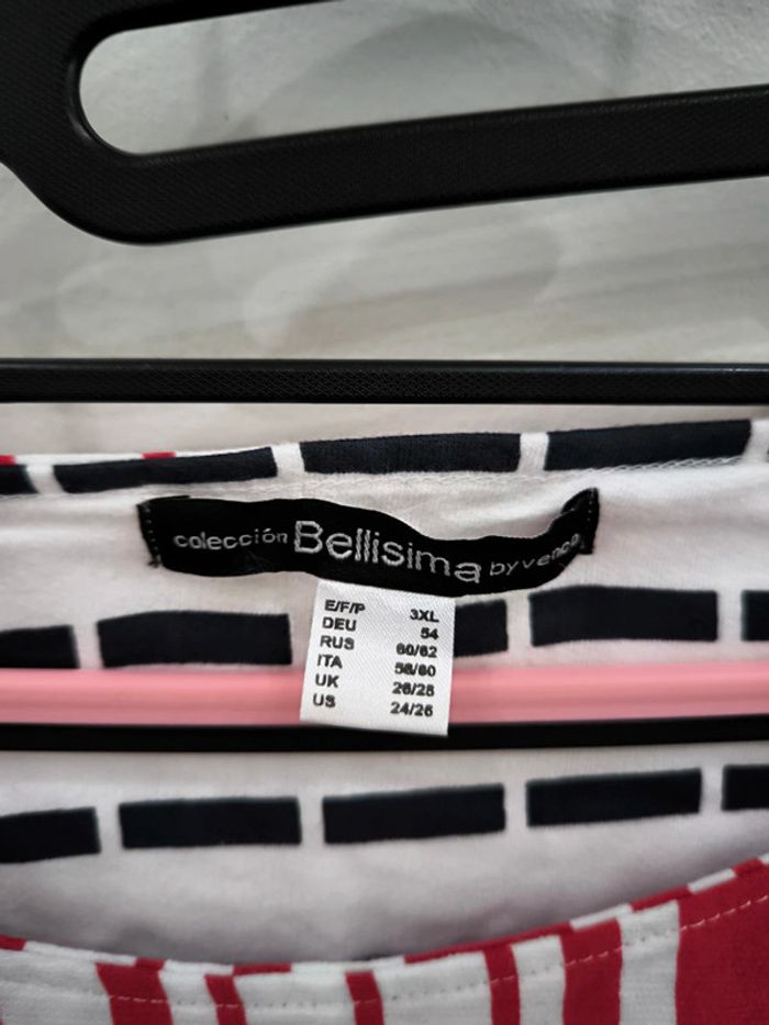 T shirt taille xxxl  bellissima by venco neuf - photo numéro 3
