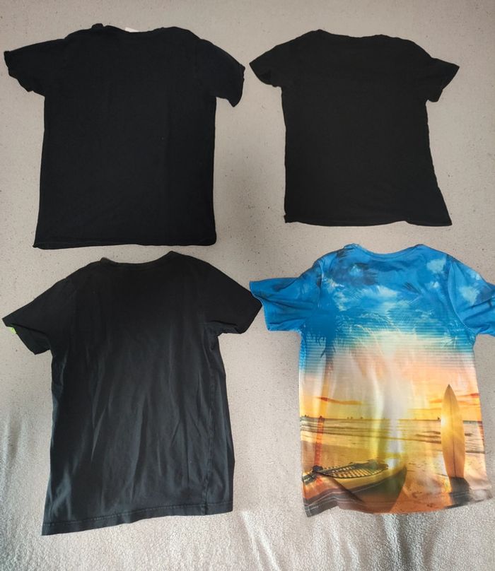 Lot de 4 t-shirts manches courtes 11 / 12 ans - photo numéro 2