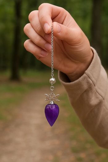 Pendule Élégance & Connexion 💫Accompagné de sa Planche Divinatoire Authentique