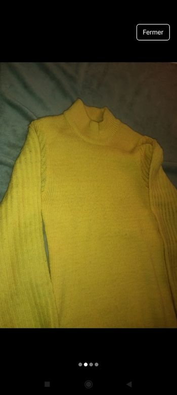 Très beau pull fille e21