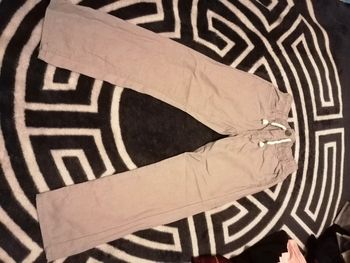 Pantalon lin garçon