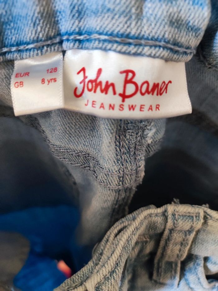 Jean bleu clair coton responsable 8 ans / John Baner - photo numéro 3